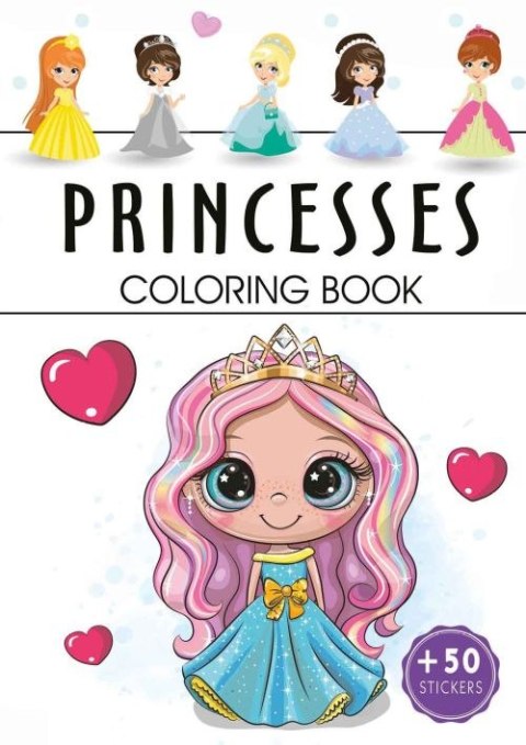 Princesses. Kolorowanka Princesses. Kolorowanka