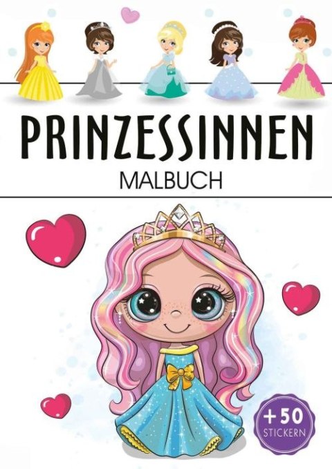 Prinzessinnen. Kolorowanka Prinzessinnen. Kolorowanka