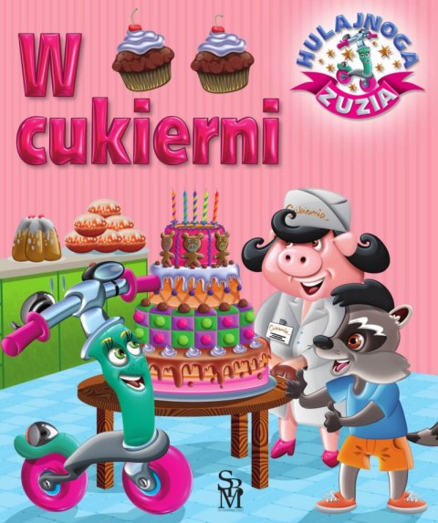 W cukierni. Hulajnoga Zuzia W cukierni. Hulajnoga Zuzia