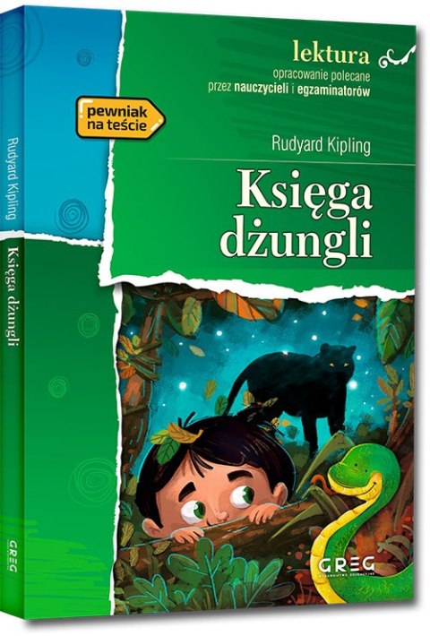 Księga dżungli. Lektura z opracowaniem Księga dżungli. Lektura z opracowaniem