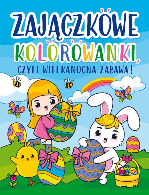 Zajączkowe kolorowanki, czyli wielkanocna zabawa! Zajączkowe kolorowanki, czyli wielkanocna zabawa!