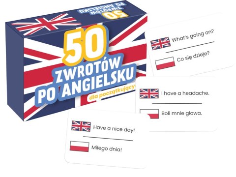 Gra 50 zwrotów po angielsku mini Gra 50 zwrotów po angielsku mini