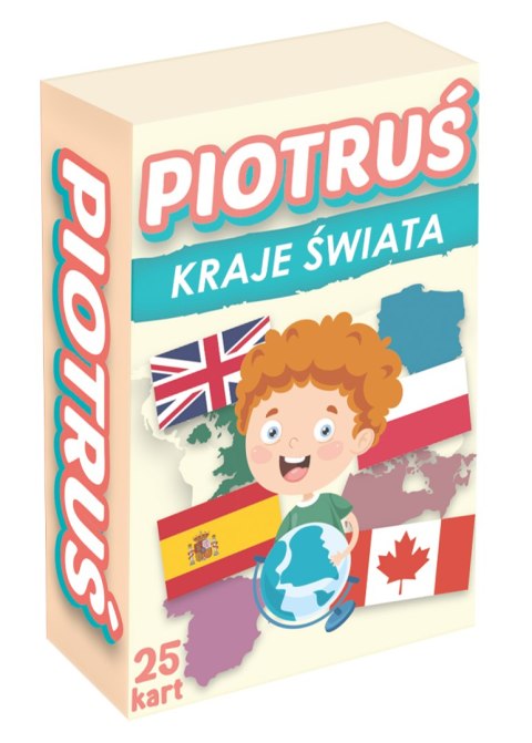 Gra Piotruś kraje świata mini Gra Piotruś kraje świata mini
