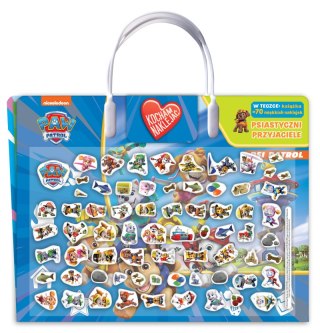 Psiastyczni Przyjaciele. Psi Patrol. Kocham naklejać