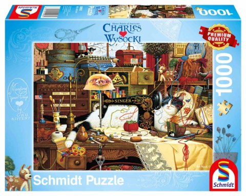 Puzzle 1000 PQ C. WYSOCKI Maggie Krawcowa Puzzle 1000 PQ C. WYSOCKI Maggie Krawcowa