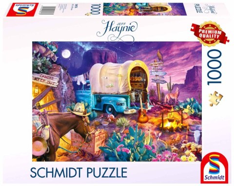 Puzzle 1000 PQ Jeff Haynie Biwak na dzikim zachodzie 113364 Puzzle 1000 PQ Jeff Haynie Biwak na dzikim zachodzie 113364