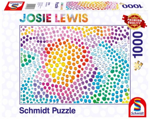 Puzzle 1000 PQ Josie Lewis kolorowe bańki mydlane 111718 Puzzle 1000 PQ Josie Lewis kolorowe bańki mydlane 111718