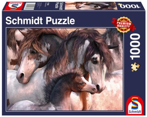 Puzzle 1000 PQ Konie Pinto 111712 Puzzle 1000 PQ Konie Pinto 111712