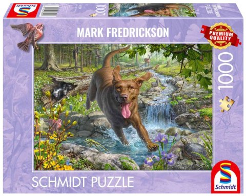 Puzzle 1000 PQ Mark Fredrickson Spacer z psem 113359 Puzzle 1000 PQ Mark Fredrickson Spacer z psem 113359