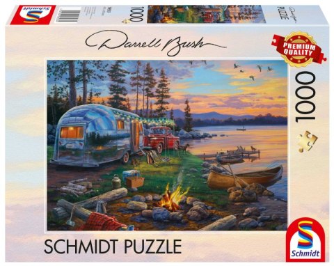 Puzzle 1000 PQ Ognisko nad jeziorem Darrel Bush 112721 Puzzle 1000 PQ Ognisko nad jeziorem Darrel Bush 112721