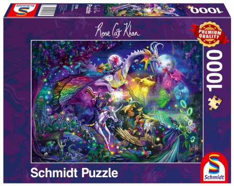 Puzzle 1000 PQ Rose Cat Khan Cyrk Nocy Letniej 111728 Puzzle 1000 PQ Rose Cat Khan Cyrk Nocy Letniej 111728