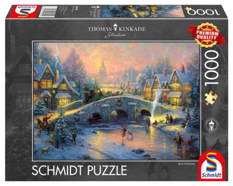 Puzzle 1000 PQ T. Kinkade Duch Bożego Narodzenia 103429 Puzzle 1000 PQ T. Kinkade Duch Bożego Narodzenia 103429