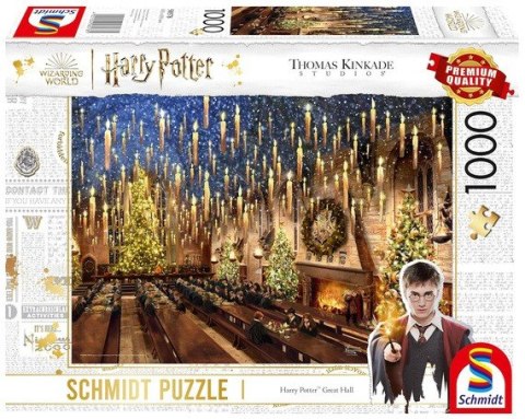 Puzzle 1000 PQ T. Kinkade Harry Potter Wielka Sala 113471 Puzzle 1000 PQ T. Kinkade Harry Potter Wielka Sala 113471