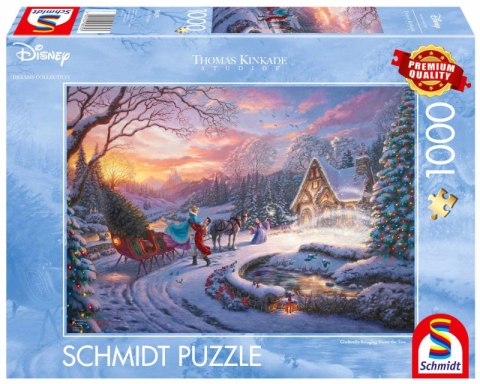 Puzzle 1000 PQ T.Kinkade Kopciuszek powrót do domu na święta 113368 Puzzle 1000 PQ T.Kinkade Kopciuszek powrót do domu na święta 113368
