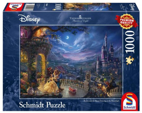 Puzzle 1000 PQ T. Kinkade Piękna i Bestia 106972 Puzzle 1000 PQ T. Kinkade Piękna i Bestia 106972