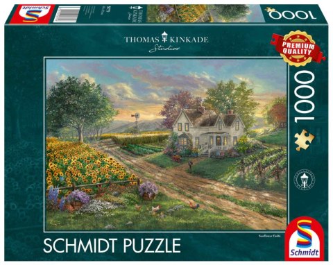 Puzzle 1000 PQ T. Kinkade Pole słoneczników 112329 Puzzle 1000 PQ T. Kinkade Pole słoneczników 112329