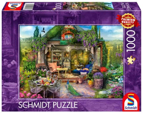 Puzzle 1000 PQ Wymarzony domek ogrodowy 113385 Puzzle 1000 PQ Wymarzony domek ogrodowy 113385
