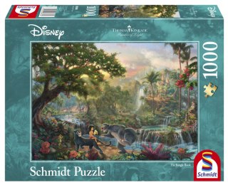 Puzzle 1000 SQ T. Kinkade Księga dżungli 110745