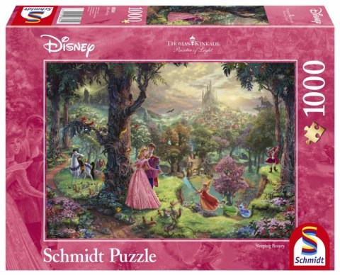 Puzzle 1000 SQ T. Kinkade Śpiąca Królewna 110749 Puzzle 1000 SQ T. Kinkade Śpiąca Królewna 110749