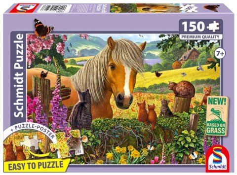 Puzzle 150 PQ Miłe spotkanie 113339 Puzzle 150 PQ Miłe spotkanie 113339