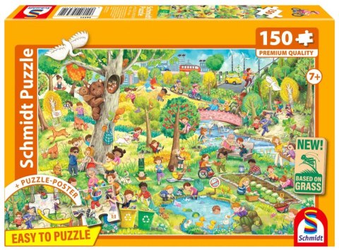 Puzzle 150 PQ Szczęśliwe dzieci Szczęśliwa planeta