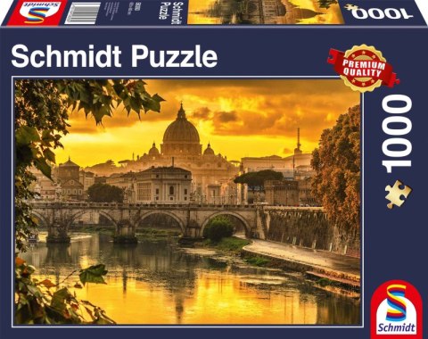Puzzle 1500 PQ Zachód słońca w Rzymie Puzzle 1500 PQ Zachód słońca w Rzymie