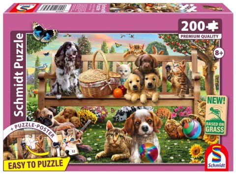 Puzzle 200 PQ Czas na piknik 113343 Puzzle 200 PQ Czas na piknik 113343