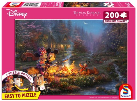 Puzzle 200 PQ T. Kinkade Myszka Miki Minnie 113370 Puzzle 200 PQ T. Kinkade Myszka Miki Minnie 113370