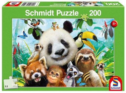 Puzzle 200 Wesołe zwierzaki 109058 Puzzle 200 Wesołe zwierzaki 109058