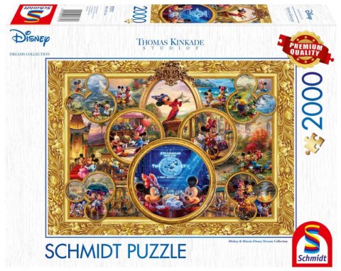 Puzzle 2000 PQ T. Kinkade Myszka Miki & Minnie 111439 Puzzle 2000 PQ T. Kinkade Myszka Miki & Minnie 111439