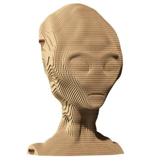 Puzzle 3D Alien Cartonic