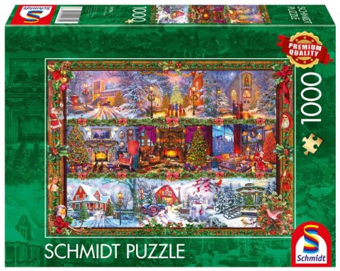 Puzzle PQ 1000 Wesołych Świąt 112977 Puzzle PQ 1000 Wesołych Świąt 112977