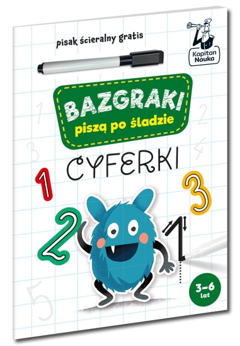 Cyferki. Bazgraki piszą po śladzie. Bazgraki Cyferki. Bazgraki piszą po śladzie. Bazgraki