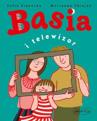 Basia i telewizor. Basia