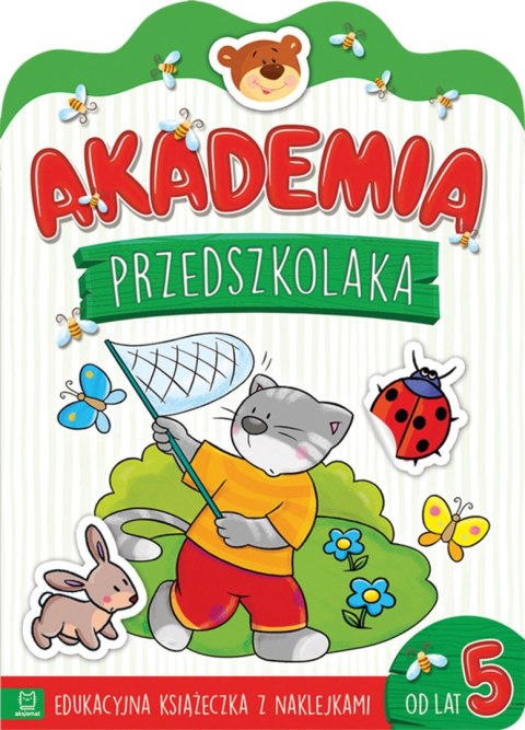 Akademia przedszkolaka od 5 lat. Edukacyjna książeczka z naklejkami Akademia przedszkolaka od 5 lat. Edukacyjna książeczka z naklejkami