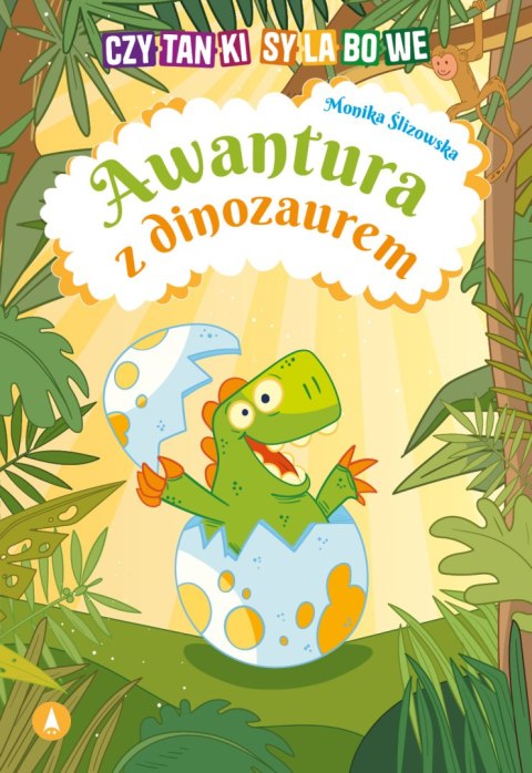 Awantura z dinozaurem. Czytanki sylabowe Awantura z dinozaurem. Czytanki sylabowe