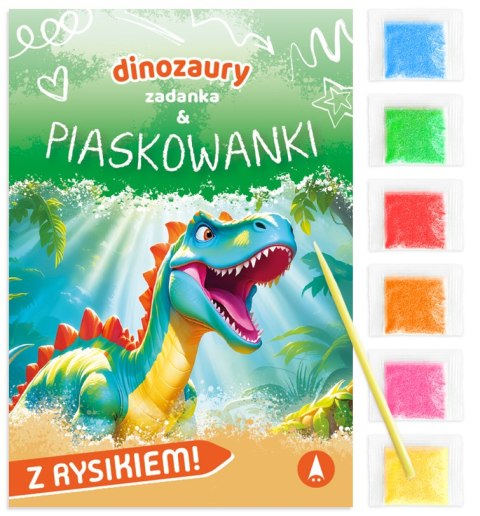 Dinozaury. Zadanka & piaskowanki Dinozaury. Zadanka & piaskowanki