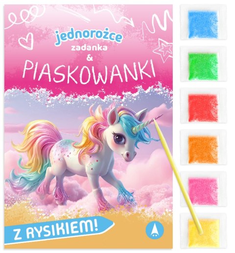 Jednorożce. Zadanka & piaskowanki Jednorożce. Zadanka & piaskowanki