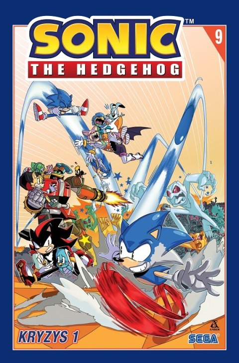 Kryzys 1. Sonic the Hedgehog. Tom 9 wyd. 2025 Kryzys 1. Sonic the Hedgehog. Tom 9 wyd. 2025