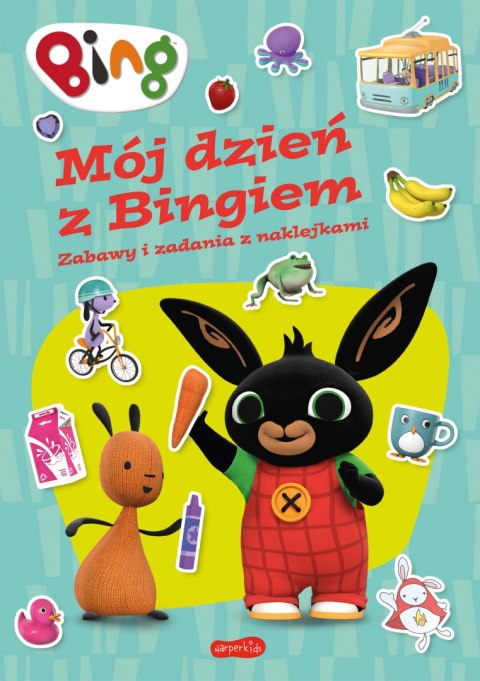 Mój dzień z Bingiem. Zabawy i zadania z naklejkami Mój dzień z Bingiem. Zabawy i zadania z naklejkami