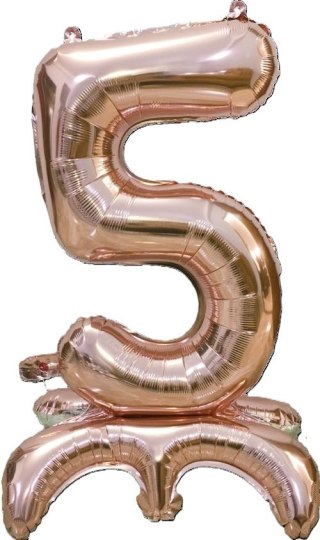 Balon foliowy stojący cyfra 5