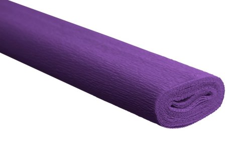 Bibuła krepina rolka 50x200 purpurowy Bibuła krepina rolka 50x200 purpurowy