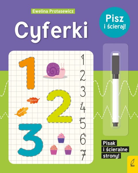 Cyferki. Pisz i ścieraj! Cyferki. Pisz i ścieraj!