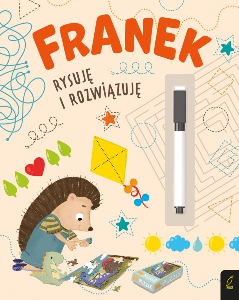 Franek rysuję i rozwiązuję. Jeżyk Franek Franek rysuję i rozwiązuję. Jeżyk Franek