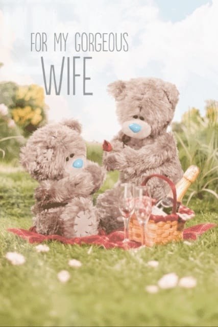 Karnet holograficzny 3D For My Gorgeous Wife 228x152 Karnet holograficzny 3D For My Gorgeous Wife 228x152