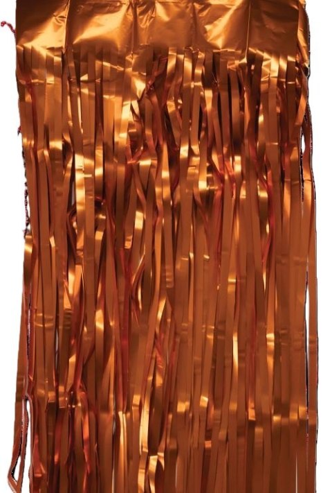 Kurtyna dekoracyjna Pomarańczowa 100 x 200cm Kurtyna dekoracyjna Pomarańczowa 100 x 200cm
