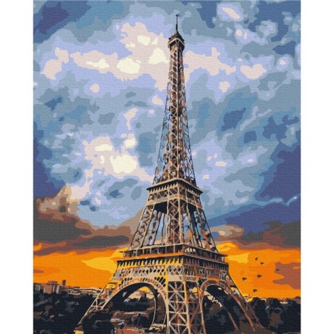 Malowanie po numerach BRUSHME 40x50 cm żelazna dama Paryża Malowanie po numerach BRUSHME 40x50 cm żelazna dama Paryża