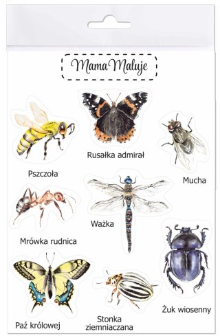 Naklejki duże Owady 1