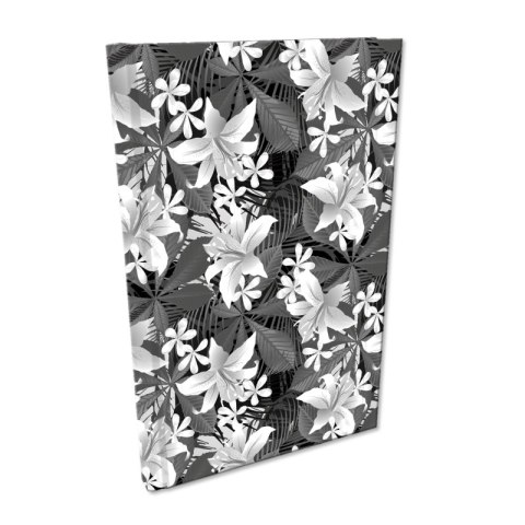 Notes A5 kratka Soft Touch Hibiskus BW Notes A5 kratka Soft Touch Hibiskus BW