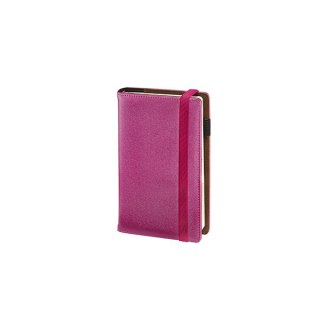 Notes A6 na gumkę kratka różowy N41B-60